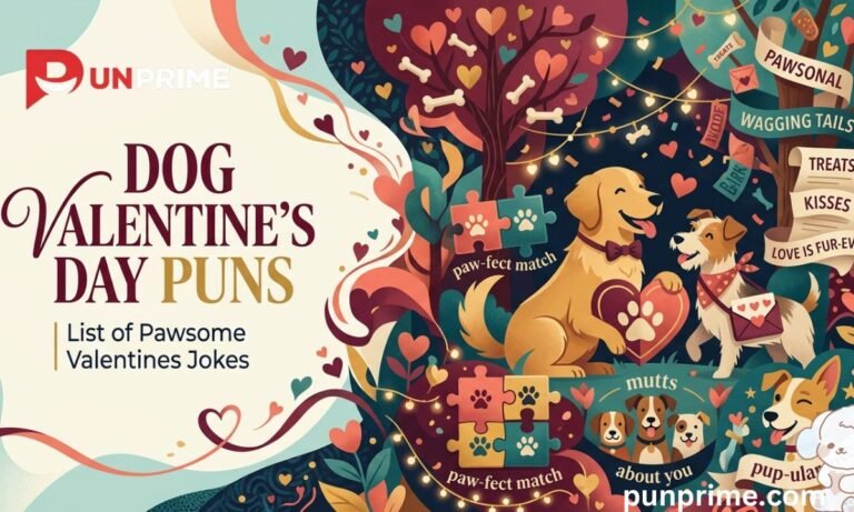 175+ Dog Valentine's Day Puns List of Pawsome Valentines Jokes
