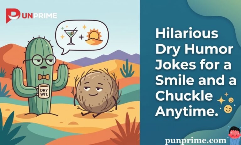 193+ Hilarious Dry Humor Jokes for a Smile and a Chuckle Anytime