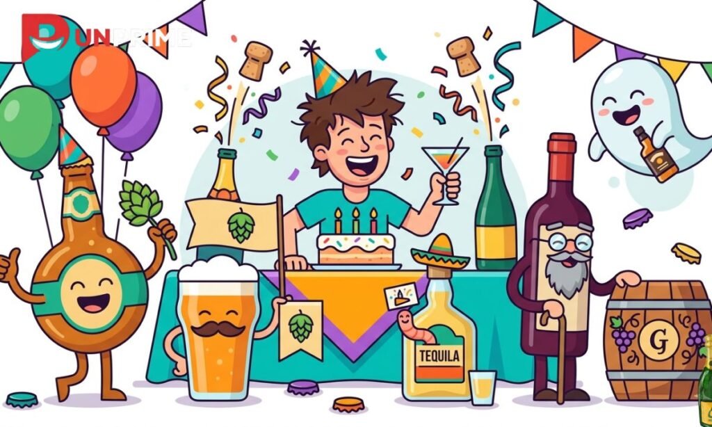 Alcohol Birthday Puns