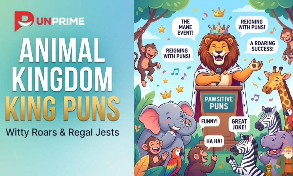 Animal Kingdom King Puns