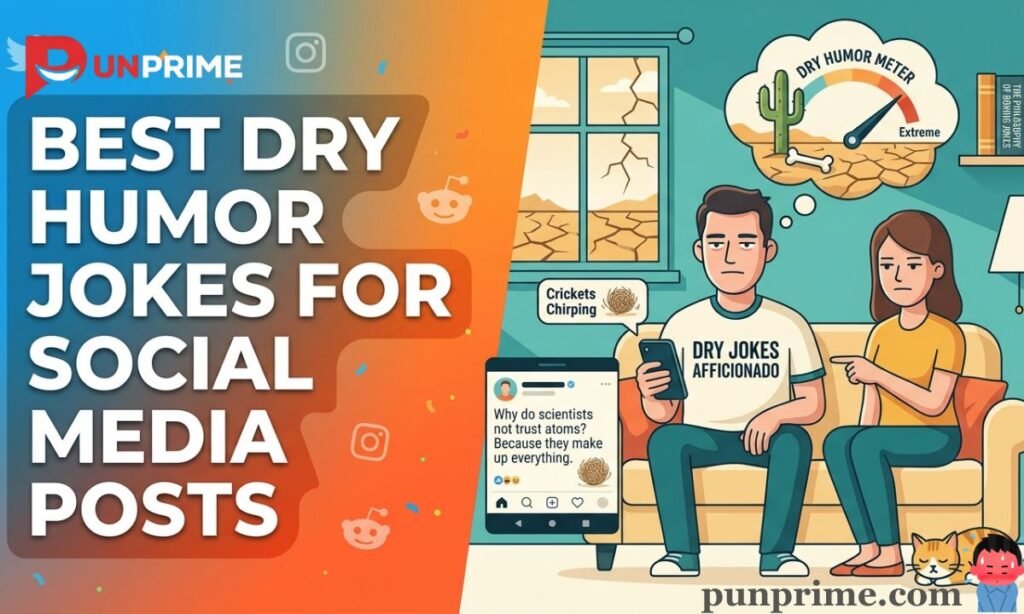 Best Dry Humor Jokes for Social Media Posts
