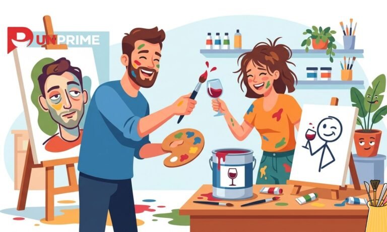 Best Painting Puns Short One Liner Captions For Instagram & Adults