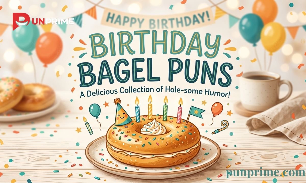 Birthday Bagel Puns