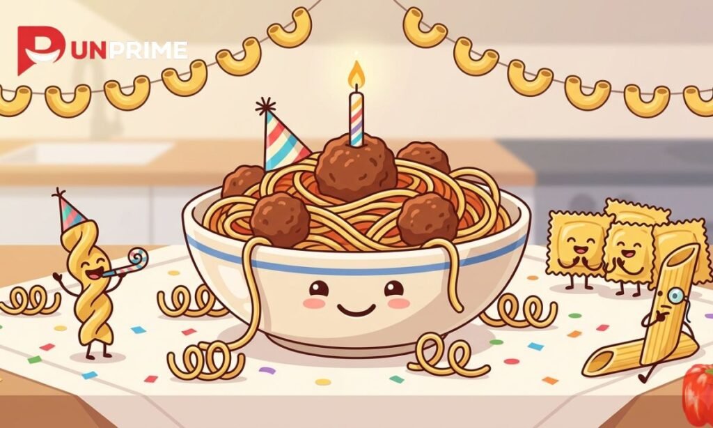 Birthday Pasta Puns