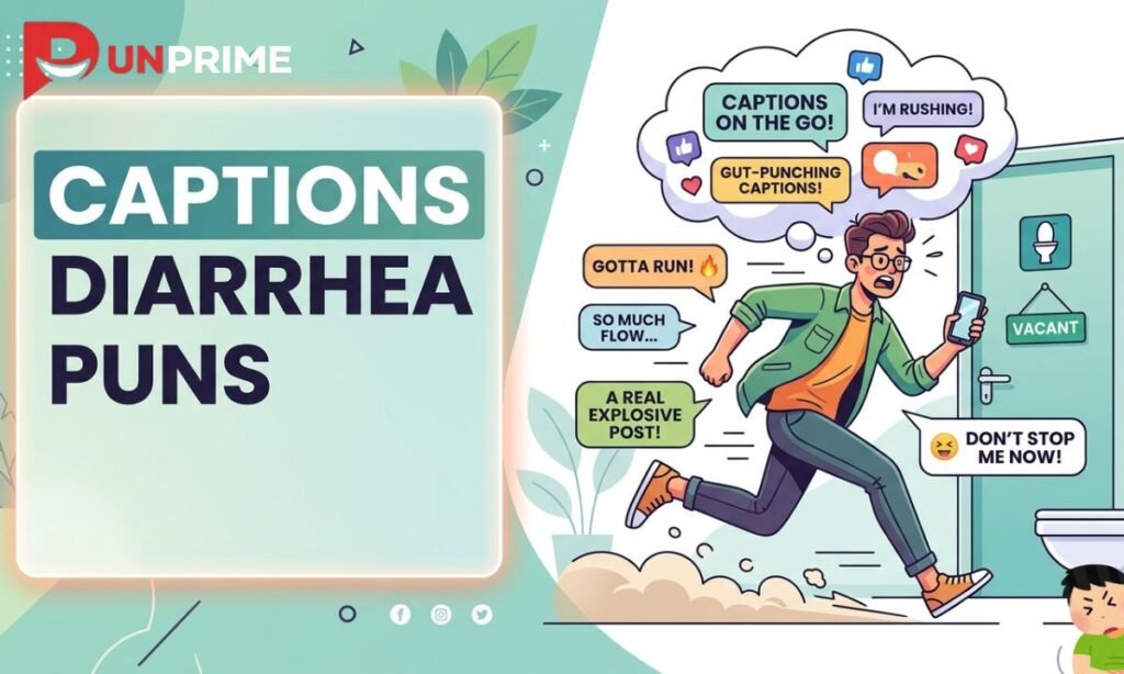 Captions Diarrhea Puns