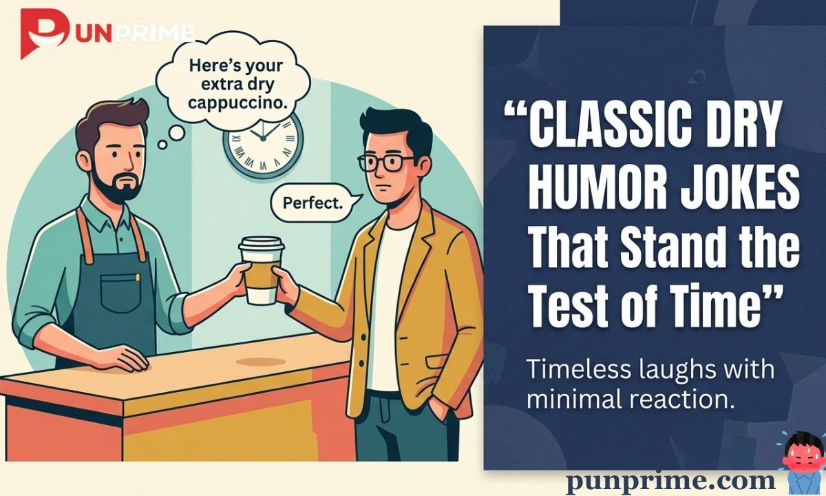 193+ Hilarious Dry Humor Jokes for a Smile and a Chuckle Anytime