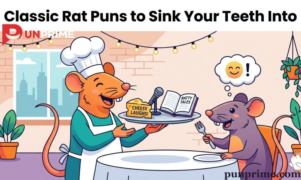 Classic Rat Puns to Sink Your Teeth Into