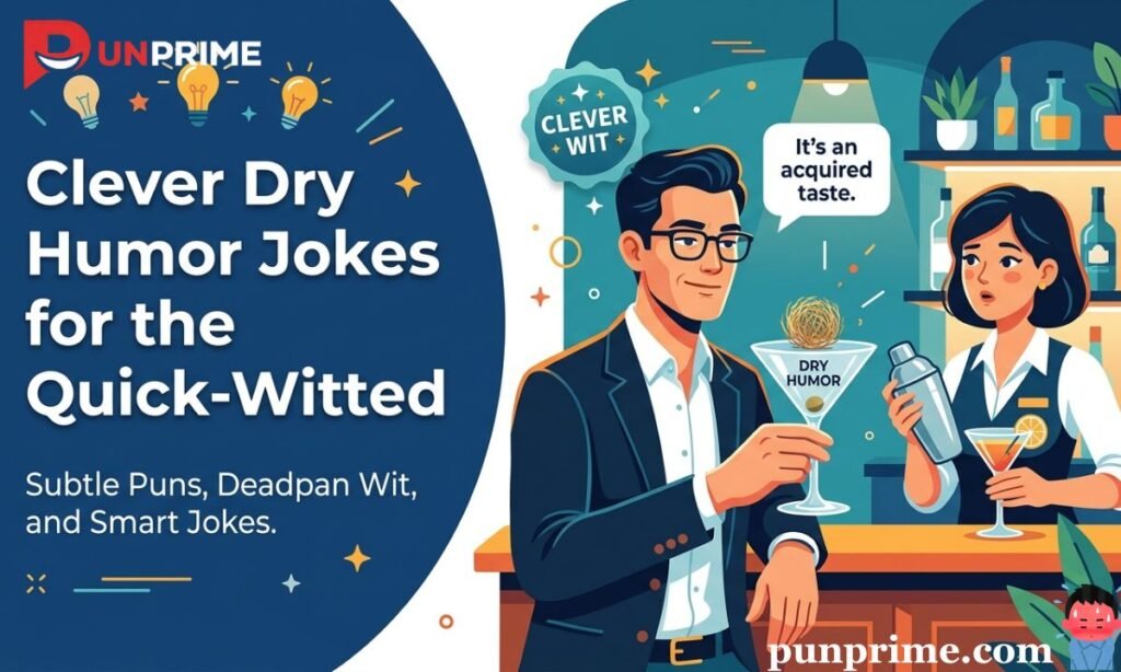 Clever Dry Humor Jokes for the Quick-Witted