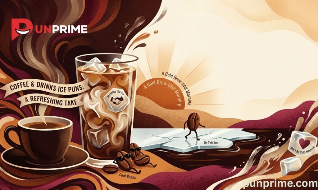 Coffee and Drinks Ice Puns