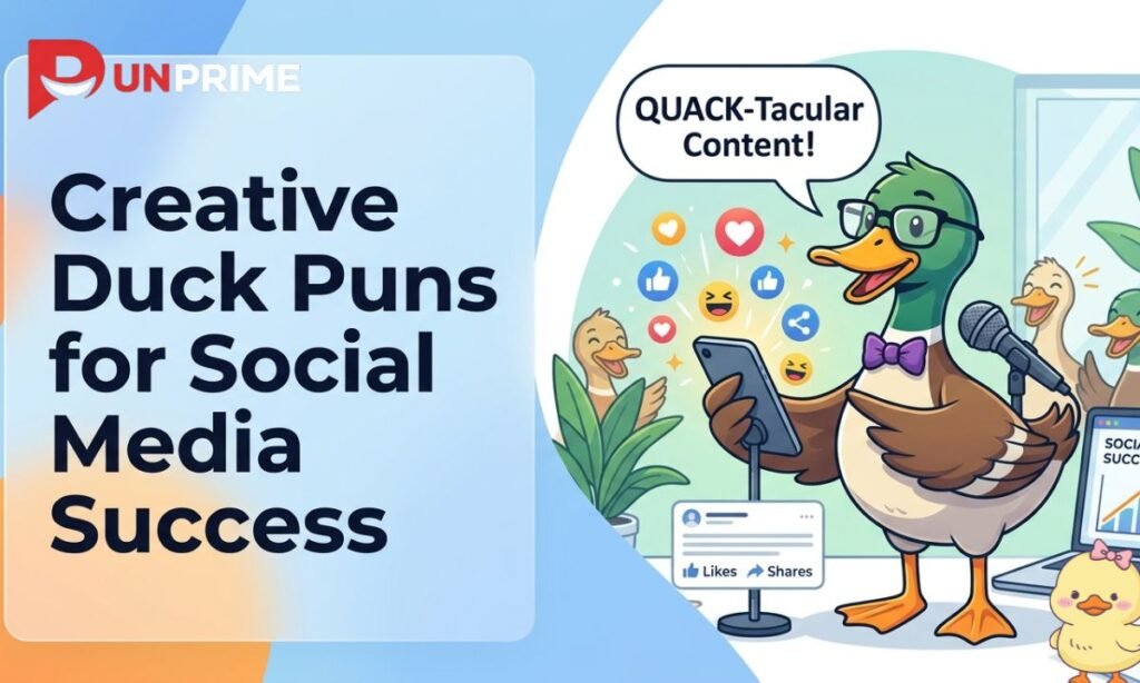 Creative Duck Puns for Social Media Success