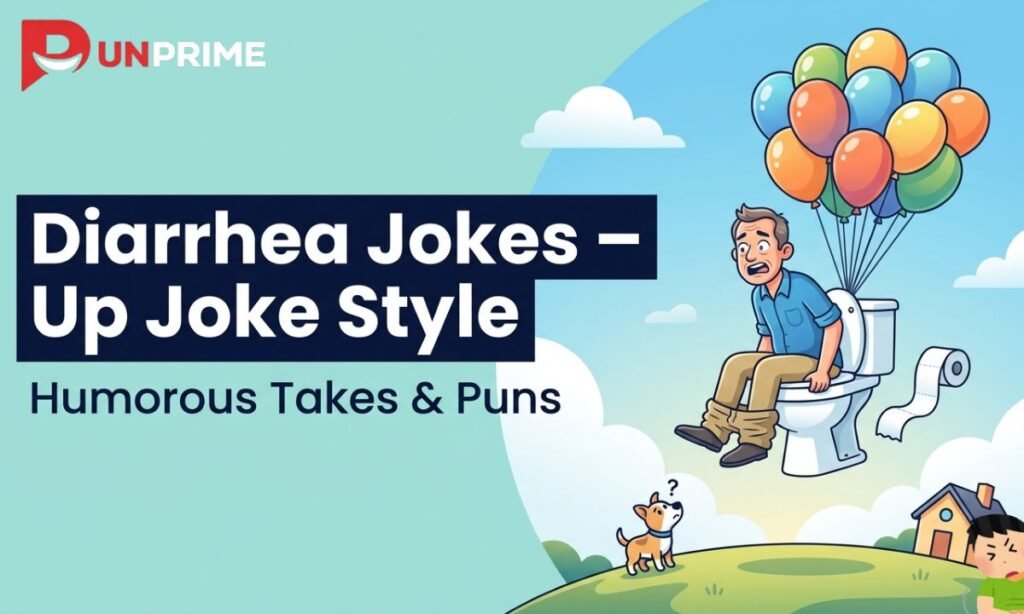 Diarrhea Jokes – Up joke Style