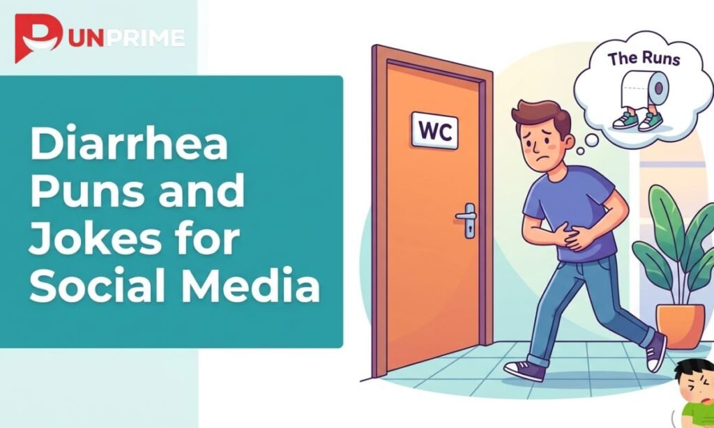 Diarrhea Puns and Jokes for Social Media
