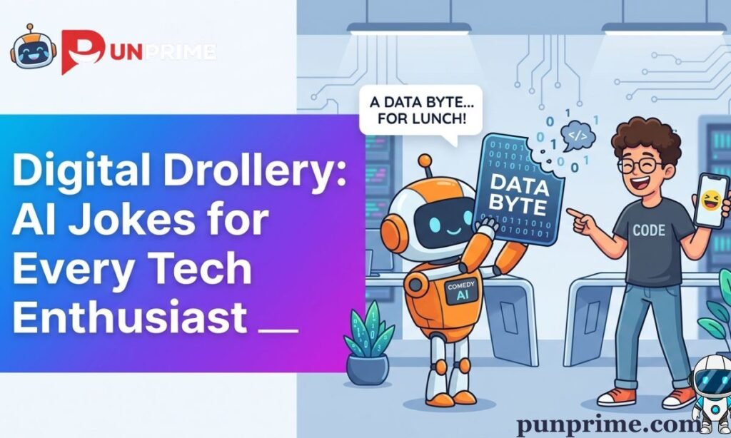 Digital Drollery AI Jokes for Every Tech Enthusiast