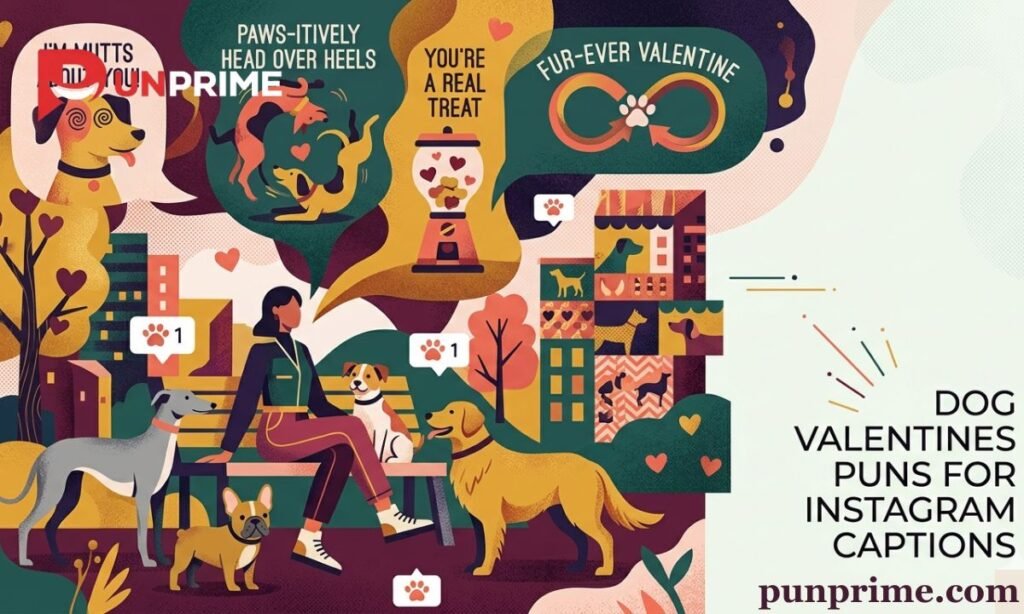 Dog Valentines Puns For Instagram Captions