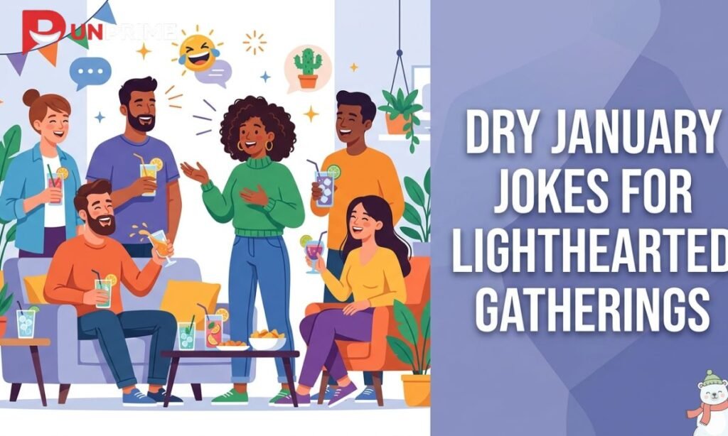 Dry January Jokes for Lighthearted Gatherings