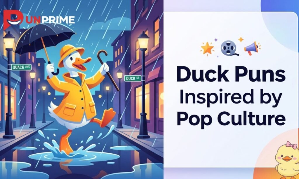 Duck Puns Inspired by Pop Culture