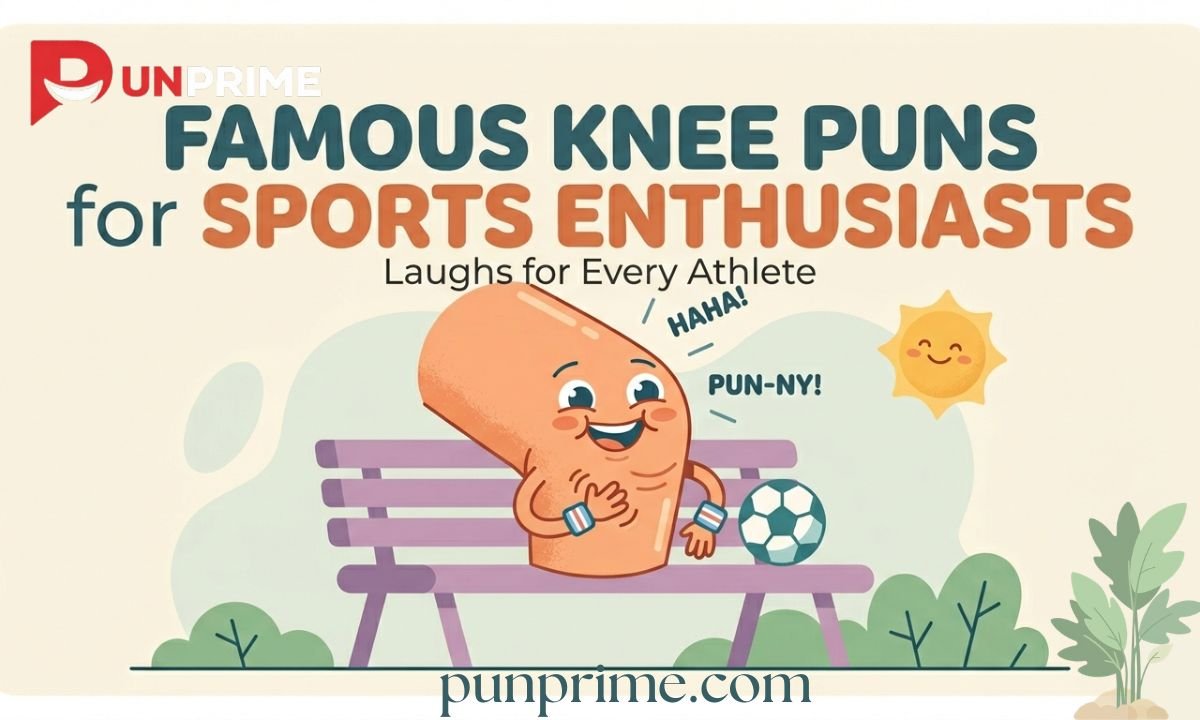 Famous Knee Puns for Sports Enthusiasts