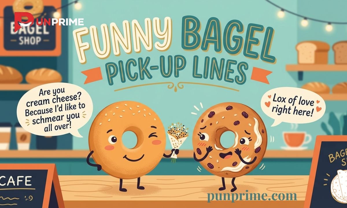 Funny Bagel Pick-Up Lines