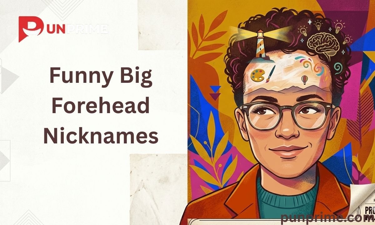 Funny Big Forehead Nicknames