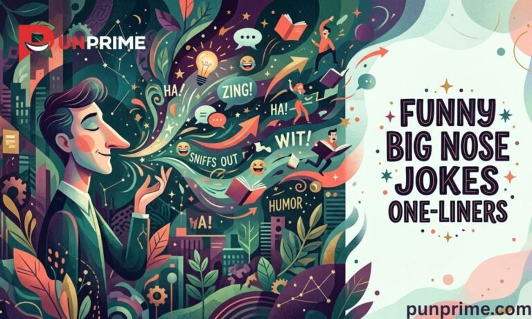 Funny Big Nose Jokes One-Liners