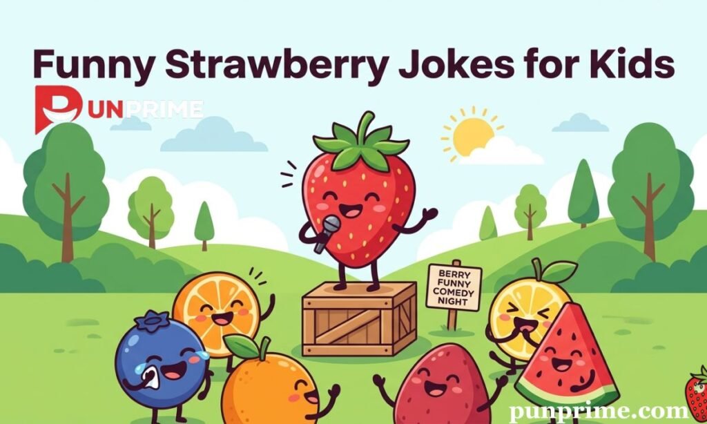 Funny Strawberry Jokes for Kids