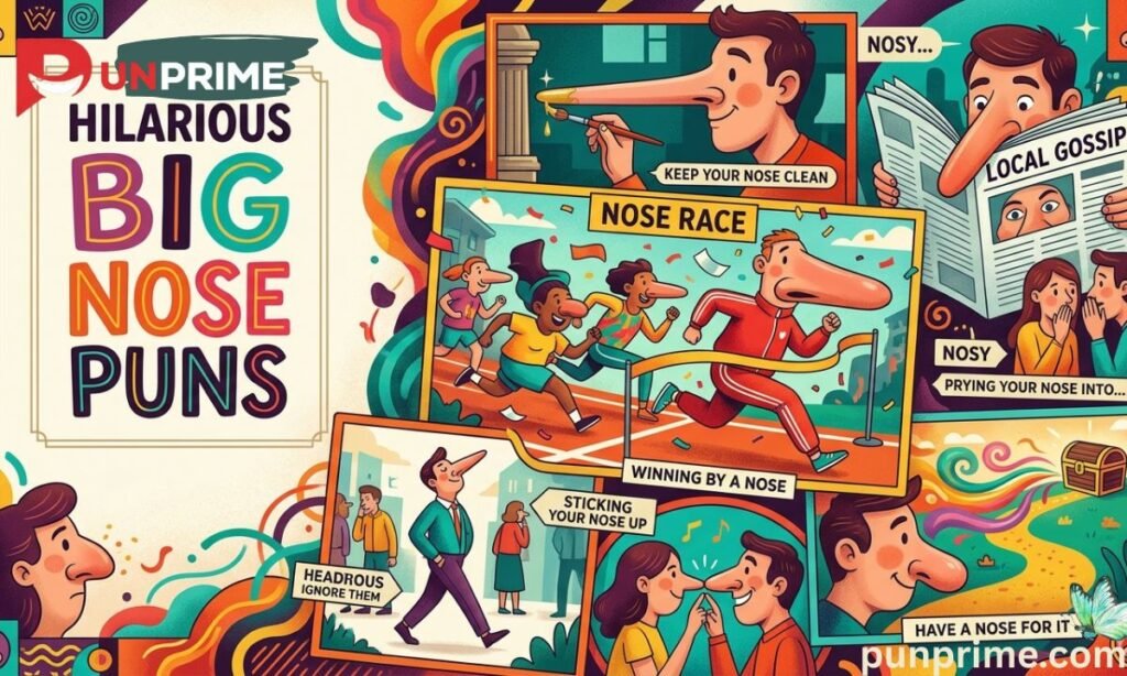 Hilarious Big Nose Puns