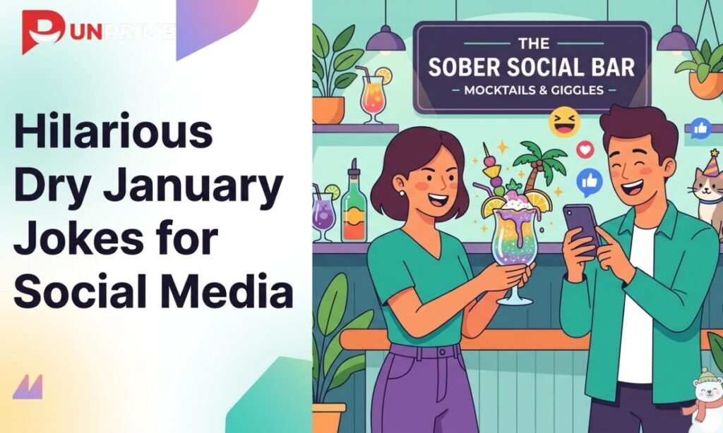 Hilarious Dry January Jokes for Social Media