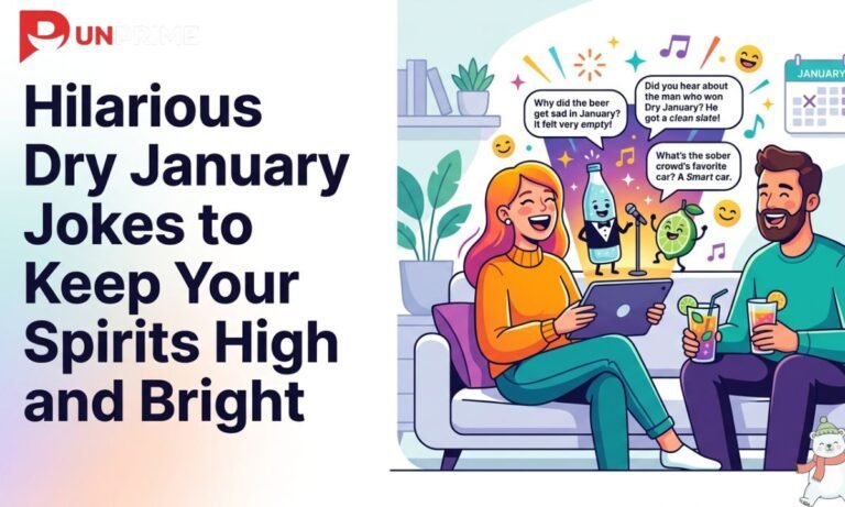 Hilarious Dry January Jokes to Keep Your Spirits High and Bright