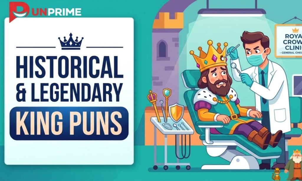 Historical & Legendary King Puns