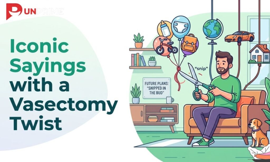 Iconic Sayings with a Vasectomy Twist