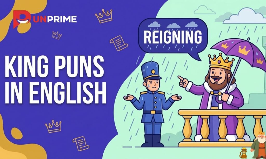 King Puns in English