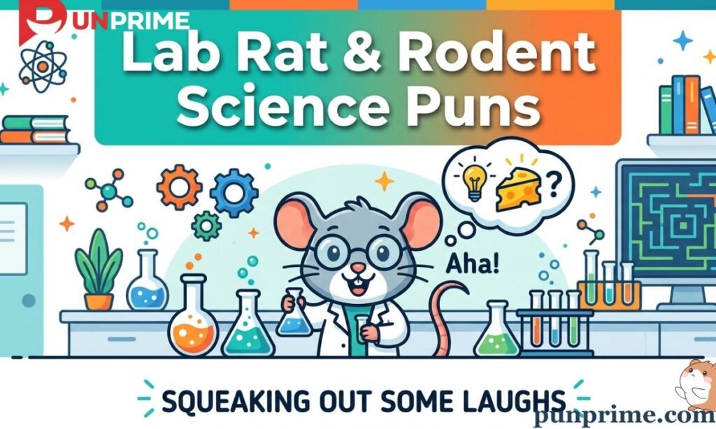 Lab Rat & Rodent Science Puns