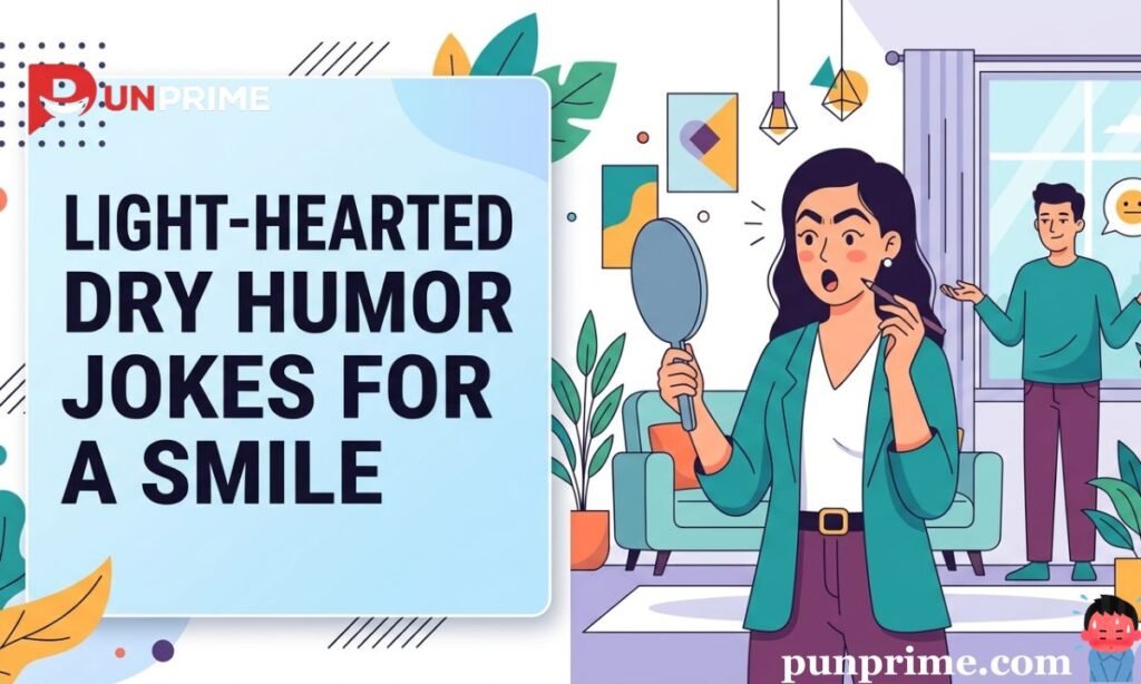 Light-hearted Dry Humor Jokes for a Smile