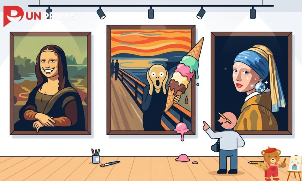 Masterpiece of Mirth Art Puns One-Liner Collection