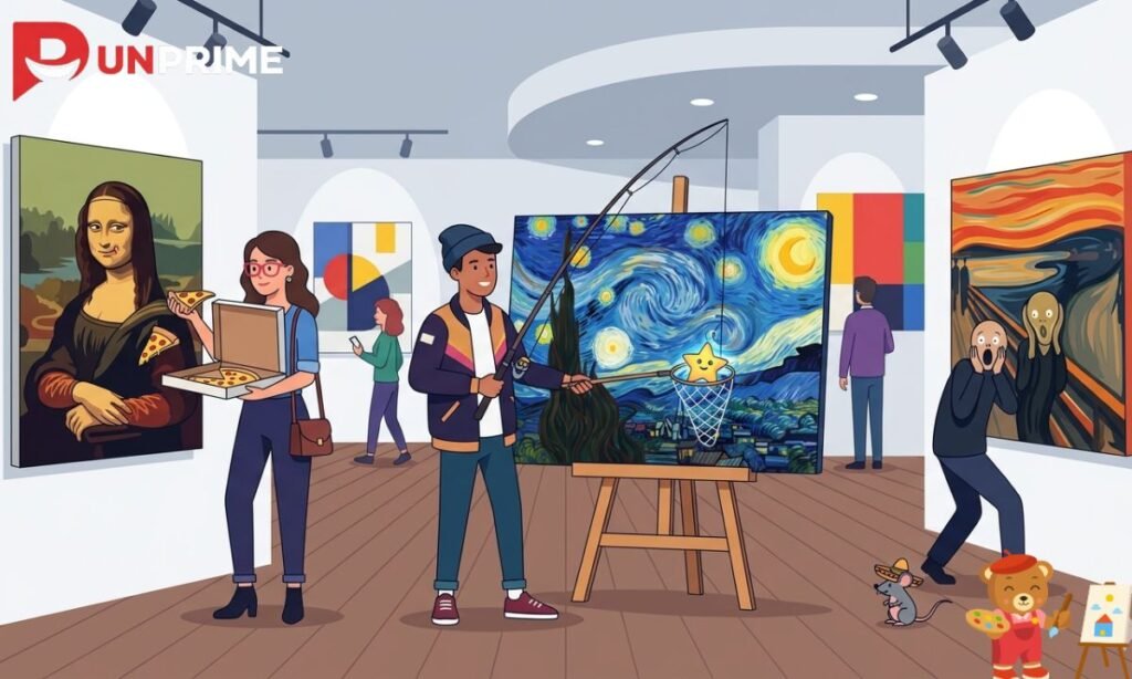 Masterpieces of Art Puns