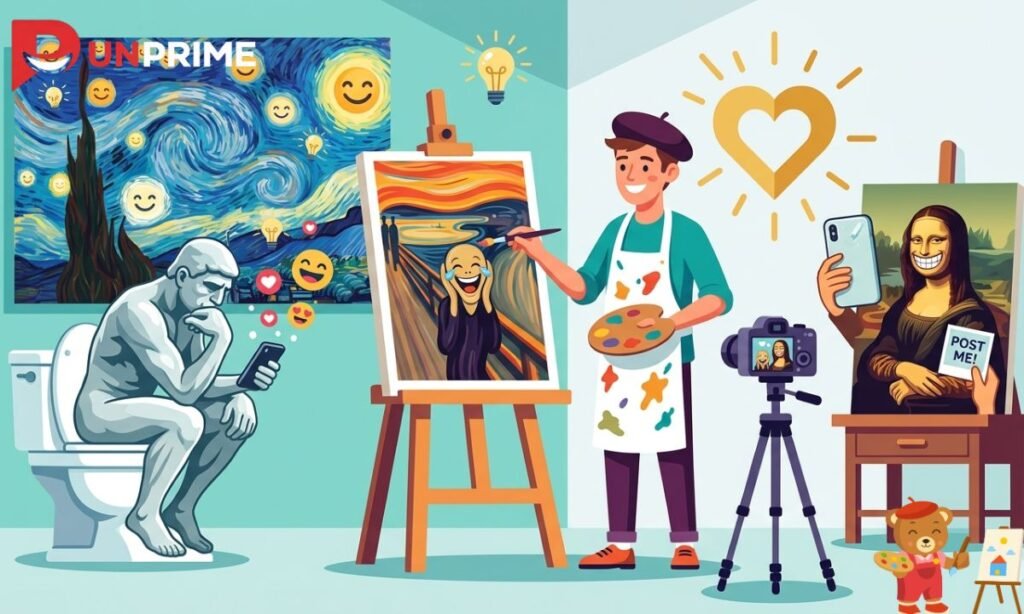 Masterpieces of Mirth 20 Art Puns to Paint Your Instagram with Laughter