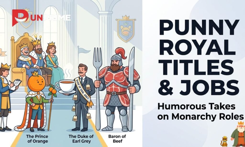 Punny Royal Titles & Jobs