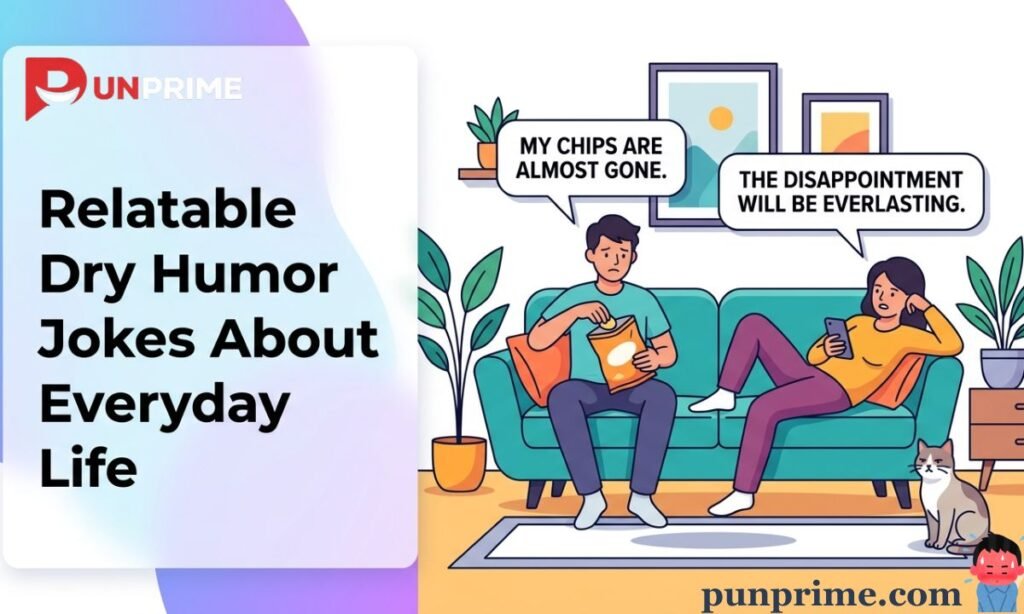 Relatable Dry Humor Jokes About Everyday Life