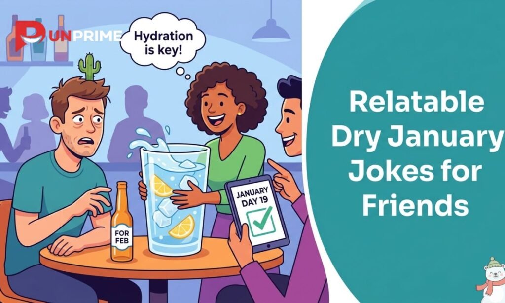 Relatable Dry January Jokes for Friends