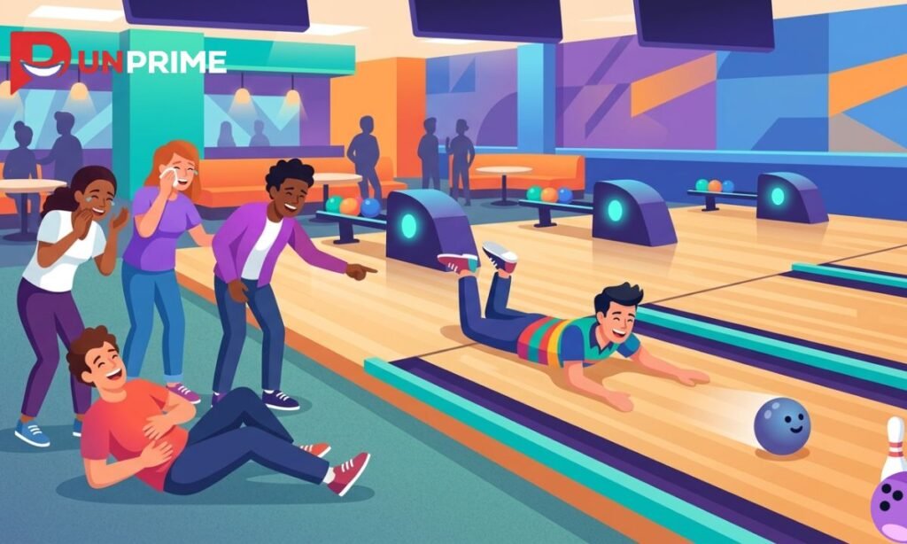 Rolling in Laughter Strikes and Splits of Bowling Humor