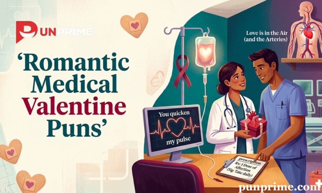 Romantic Medical Valentine Puns