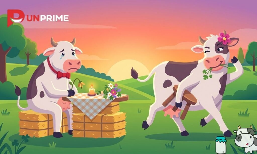 Romantic and Sassy Cow Puns