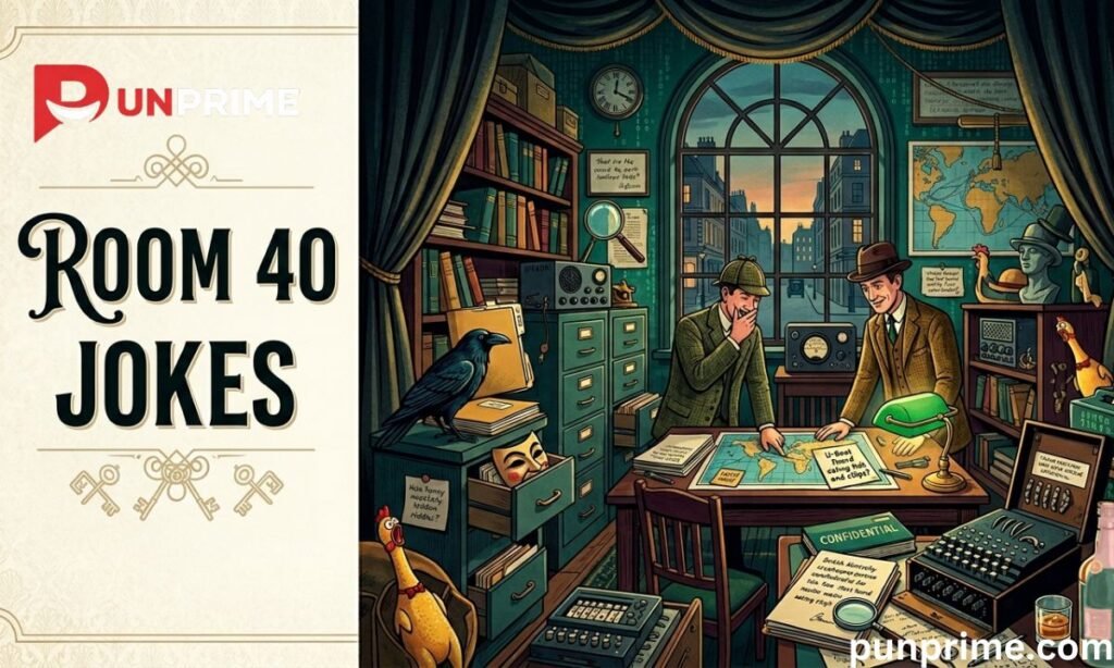 Room 40 Type Jokes Spy Agency Edition