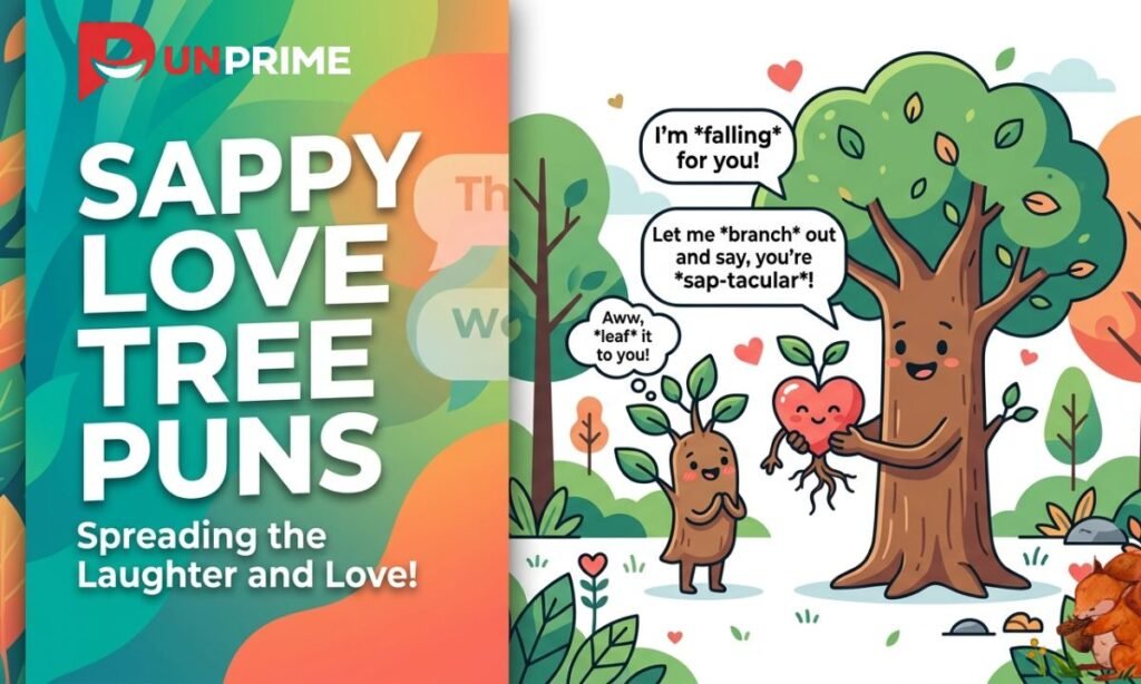 Sappy Love Tree Puns