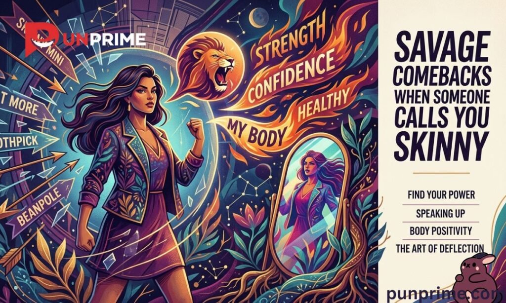 Savage Comebacks When Someone Calls You Skinny