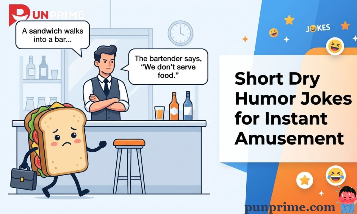 193+ Hilarious Dry Humor Jokes for a Smile and a Chuckle Anytime