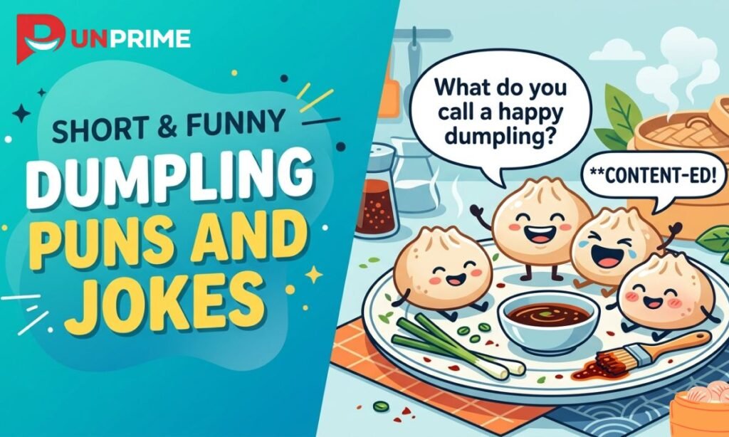 Short & Funny Dumpling Puns and Jokes
