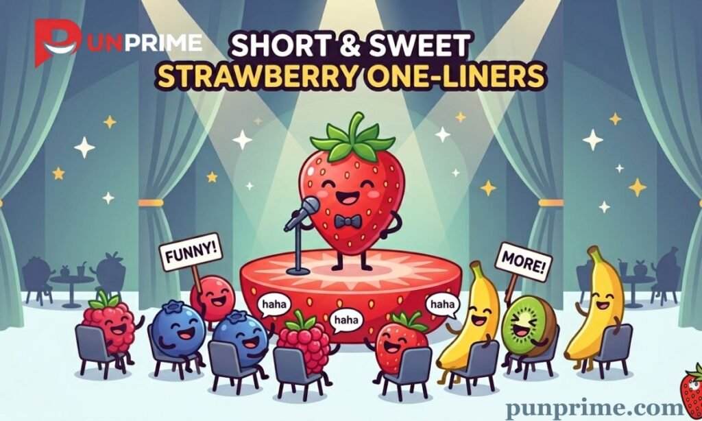 Short & Sweet Strawberry One-Liners