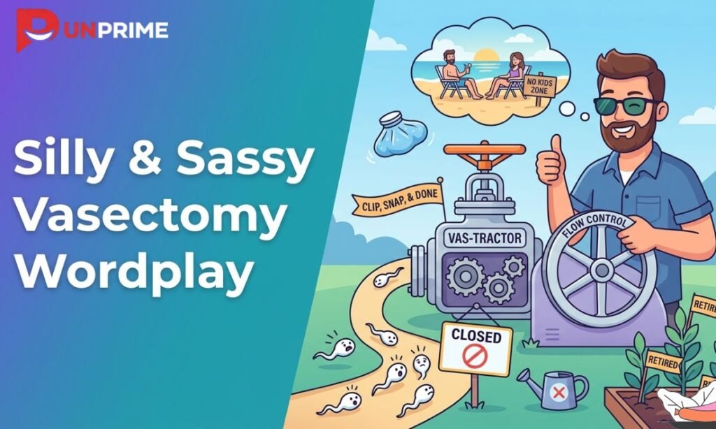 Silly & Sassy Vasectomy Wordplay