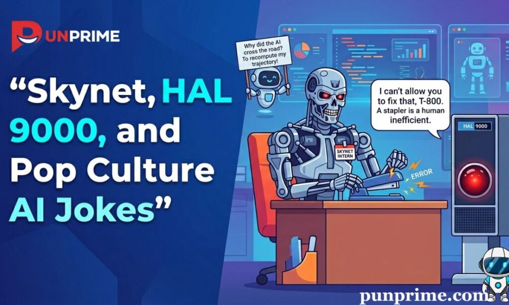Skynet, HAL 9000, and Pop Culture AI Jokes